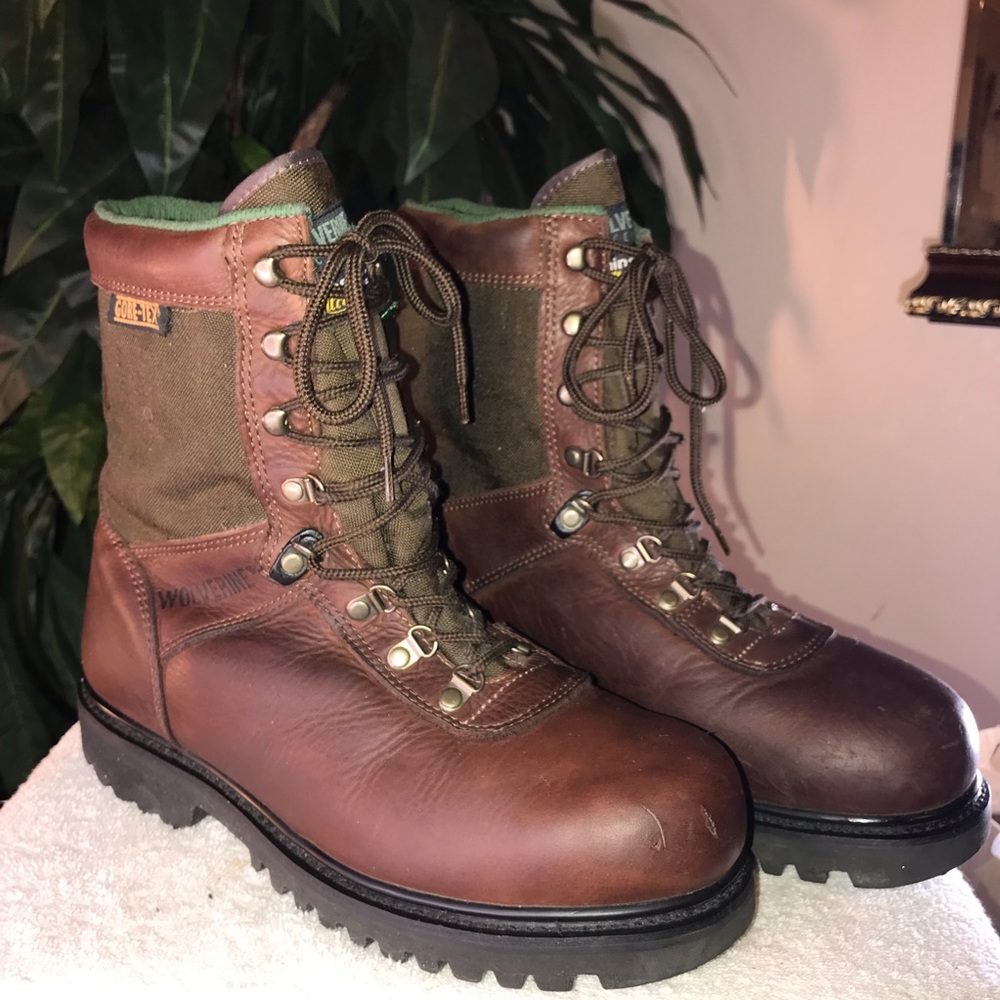 Men’s wolverines Hightops boots